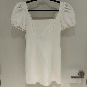 White Zara mini dress NWT